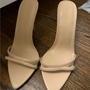 Covet open toe heels. Size 38 so cute for summer